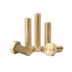 Copper Hex Bolt