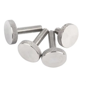 Knurled Thin Thumb Screws